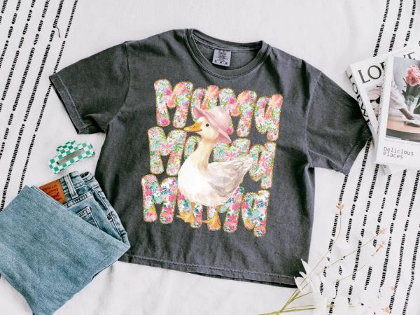 Floral Mama Goose Png Mama Goose Png Girly Png Goose Png Mothers Day Png Floral Mama Png Duck Png Goose Lover Sublimation 3 1