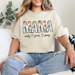 Floral Mama Grandma Nana Bundle png Floral Mama png Mama Flower with Kids Names Mama floral Custom Mama groovy png Mothers Day Gift 3 1