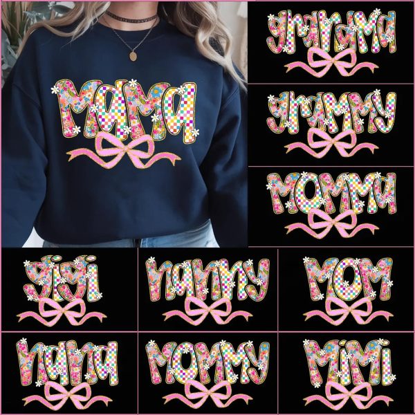 Floral Mama Png Preppy Mama Png Mama Flower Png Mama Png Retro Mama Png Mom Png Gift For Mama Png Aunt Nana Mimi Mothers Day Png 1 1
