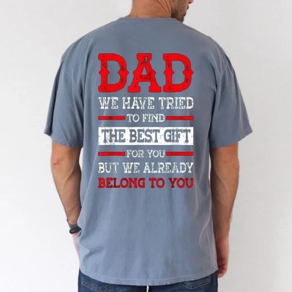 Funny Fathers Day Shirt Dad from Daughter Son Wife for Daddy T Shirt 3