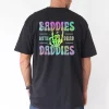 Groovy Baddies with the Dead Daddies Graphic T Shirt Adult Black Small Short Sleeve Cotton Blend Casual Style Machine Washable Casual Wear Trendy Casual Style Stretchy Fabric 2