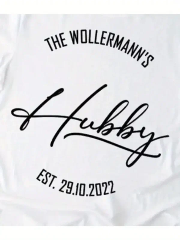 Hubby Wifey T Shirts 1