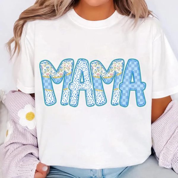 Mama Floral Bundle png Blue Floral Grandma Flower Png Preppy Mama Png Retro Mama Flower Mothers Day png Hand Lettered Mothers Day 1 1