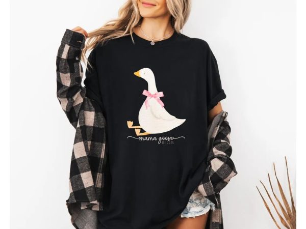 Mama Goose Shirt Silly Goose Shirt for Mom Tshirt Goose Family Shirt for Silly Goose Birthday Party Mom Shirt Homestead Mom 2 1