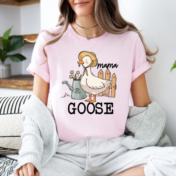 Mama Goose T Shirt Funny Mom Shirt Cute Goose Mom Shirt Goose Mama Shirt Mothers Day ShirtMama Love ShirtCute Mom ShirtGift for Mama 1 1