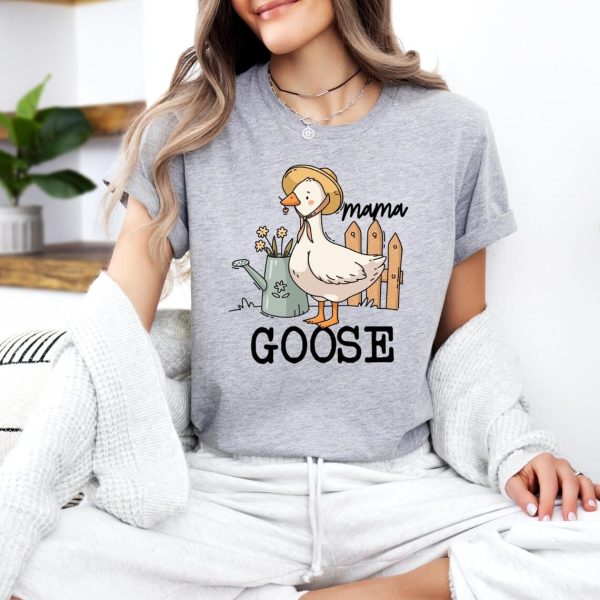 Mama Goose T Shirt Funny Mom Shirt Cute Goose Mom Shirt Goose Mama Shirt Mothers Day ShirtMama Love ShirtCute Mom ShirtGift for Mama 3 1