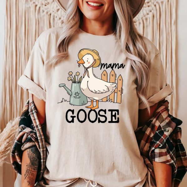 Mama Goose T Shirt Funny Mom Shirt Cute Goose Mom Shirt Goose Mama Shirt Mothers Day ShirtMama Love ShirtCute Mom ShirtGift for Mama 5 1