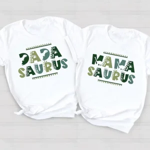 MamaSaurusDadaSaurus Tees 2