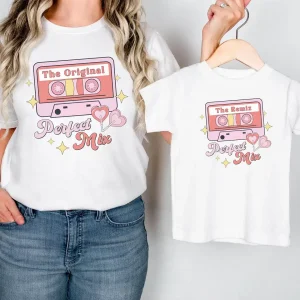 Mommy and Me Matching T-Shirts, Girl Mama and Mini Matching Shirts, Mom and Me Matching gift, Mother Daughter Tee Shirts