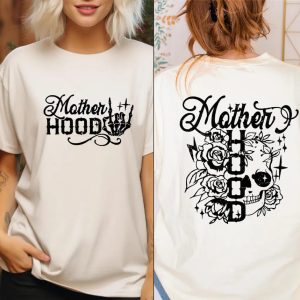 Motherhood Rock Skeleton Comfort Colors Shirt Trendy Mom Shirt Womens Shirt Rocking Motherhood Shirt Gift for Mom IMC459 3 1