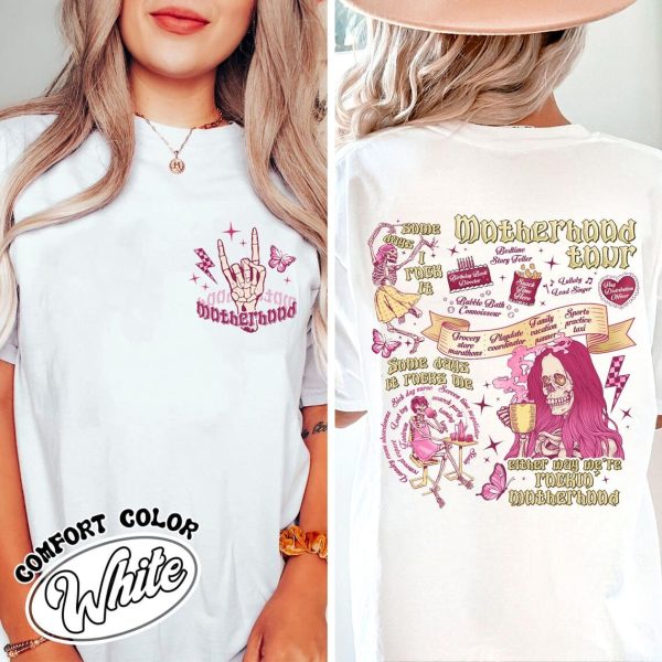 Motherhood Rock Skeleton Shirt Motherhood Sometimes I Rock It Sometimes It Rocks Me Shirt Motherhood Rock Shirt Motherhood Rock Skeleton 2 1