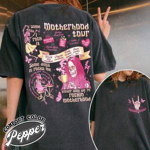 Motherhood Rock Skeleton Shirt Motherhood Sometimes I Rock It Sometimes It Rocks Me Shirt Motherhood Rock Shirt Motherhood Rock Skeleton 3 1
