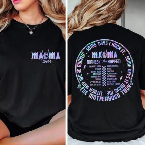 Motherhood, Some Days I Rock It , Mama Funny Tour T-Shirt, Happy Mother's Day, The Best Gift for Women