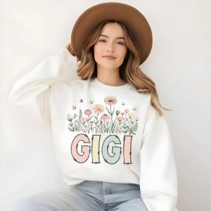 Mothers Day Pastel PNG Bundle Pastel Wildflower Mom Grandma Mimi Nana Gigi Sublimation Design Soft Botanical Floral Graphic Png 2 1