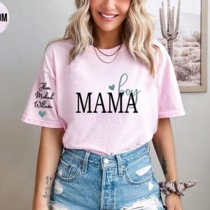 Personalized Boy Mama Shirt With Kid NamesComfort Colors Custom Mama Tshirt Personalized Mom Shirt Mothers Day Gift Mom Birthday Gift 1 1