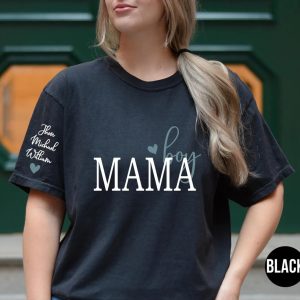 Personalized Boy Mama Shirt With Kid NamesComfort Colors Custom Mama Tshirt Personalized Mom Shirt Mothers Day Gift Mom Birthday Gift 2 1