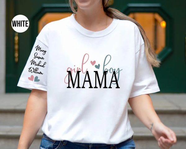 Personalized Boy Mama Shirt With Kid NamesComfort Colors Custom Mama Tshirt Personalized Mom Shirt Mothers Day Gift Mom Birthday Gift 4 1