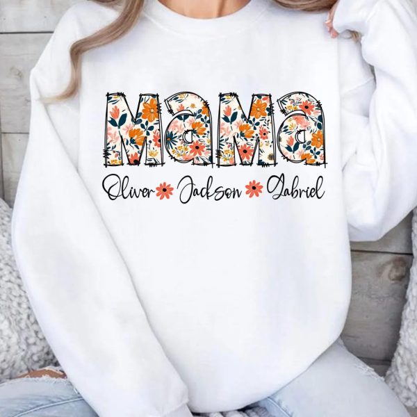 Personalized Floral Mama Png Bundle Flower with Kids Name Mothers Day Png Mom Life Png Gigi Mimi Granny Grandma Png Gifts For Mom 2 1