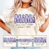 Personalized Floral Mimi Shirt Grandma Shirt with Grandkids Names Mothers Day Shirt Gigi Gifts Custom Kids Names Grandma Shirt Gift 1 1