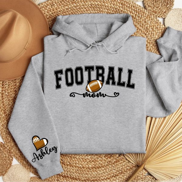 Personalized Football Mom Gift For Football MomCustom name Sport Mom Gifts 1 1