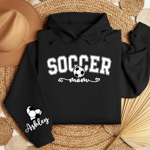 Personalized Soccer Mom Hoodie Custom Name Soccer Mom Sweatshirt Soccer Mama Sweatshirt Soccer Season Gifts3 1