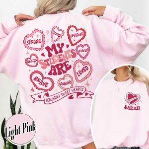 Personalized Teacher Sweatshirt - The Best Teacher's Day Gift
