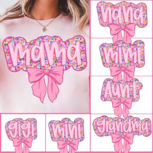 Retro & Preppy Floral Mama Design ? Perfect Gift for Mother?s Day