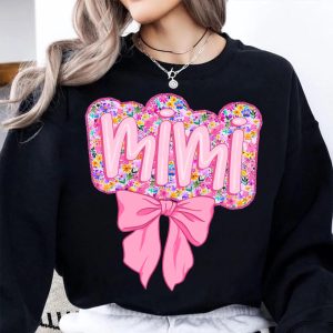 Preppy Floral Mama Coquette Png Mama Flower Png Preppy Mama Png Mama Floral Png Retro Mama Flower png Mama png Gift for mom Glitter 3 1