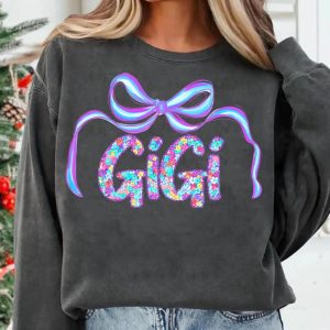 Preppy Mama Floral Glitter Coquette Png Retro Boho Floral Mama Nana Gigi Mimi Png Everyday Png Preppy Mama Mothers Day Sublimation 3 1