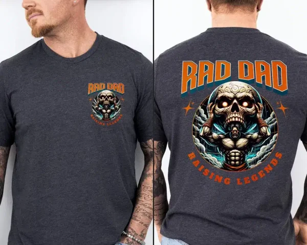 Rad Dad Raising legends Graphic 1