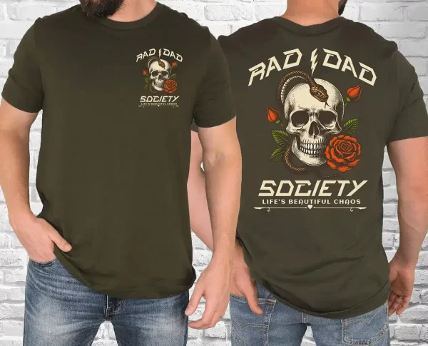 Rad Dad Shirt Edgy Dad 1