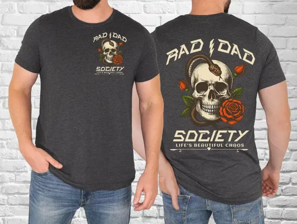 Rad Dad Shirt Edgy Dad 4