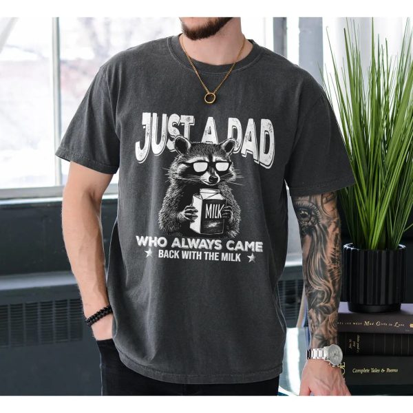 Retro Dad Raccoon Shirt 1