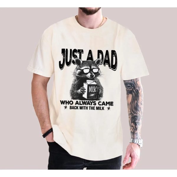 Retro Dad Raccoon Shirt 2