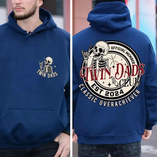 Retro Dad of Twins Shirt 2