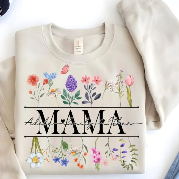Retro Floral Mama Png Bundle Mothers Day Sublimation Boho Family Png Vintage Flowers Mom Png Cute Checkered Mama Png Mothers Day Shirt 2 1
