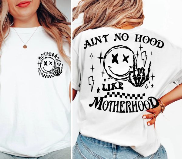 Rock Mom Shirt Aint No Hood Like Motherhood Funny Mothers Day Trendy Mom Shirt Sarcastic Shirt Rock Band Cool Shirt 5 1
