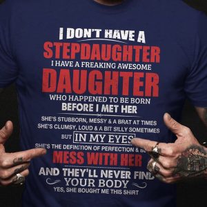 Stepdad Shirt Fathers Day Gifts 3
