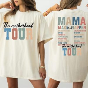 The Motherhood Tour Comfort Colors Shirt Motherhood Shirt Mothers Day Shirt Mom Life Shirt Sarcastic Mom Shirt L277 1 1