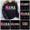 This MamaGrandmaNana Wears Her Heart on Her Sleeve Png Mama Bundle Custom Kids Names Mothers Day Gift Svg Gift for Her Digital File 2 1