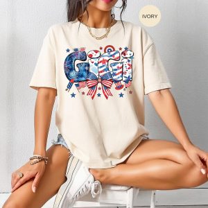Gigi 4th Of July T-Shirt, Personalized Gigi, American Flag Shirt, Independence Day Grandma Gift Idea, Fourth Of July Shirt, Gigi Tee