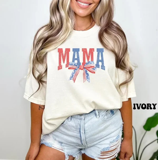 4th of July Mama Shirt 2