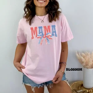 4th of July Mama Shirt 3