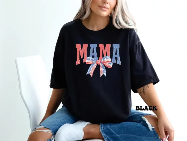 4th of July Mama Shirt 4
