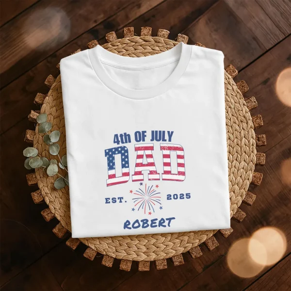 4th of July T shirt Dad 1