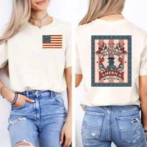 But Mostly America T-Shirt – Sam the Eagle Patriotic Tee – USA 4th of July & Memorial Day T-Shirt
