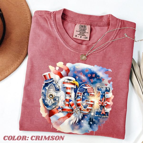 American GIGI Flag Shirt 3