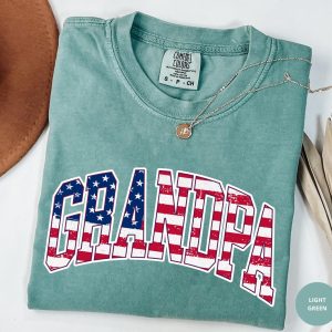 American Grandpa Shirt Patriotic 4