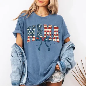 American Mama 4th of July Shirt 1