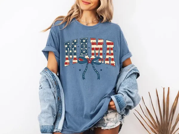 American Mama 4th of July Shirt 1